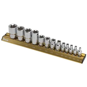 13 Piece E-Star Socket Set