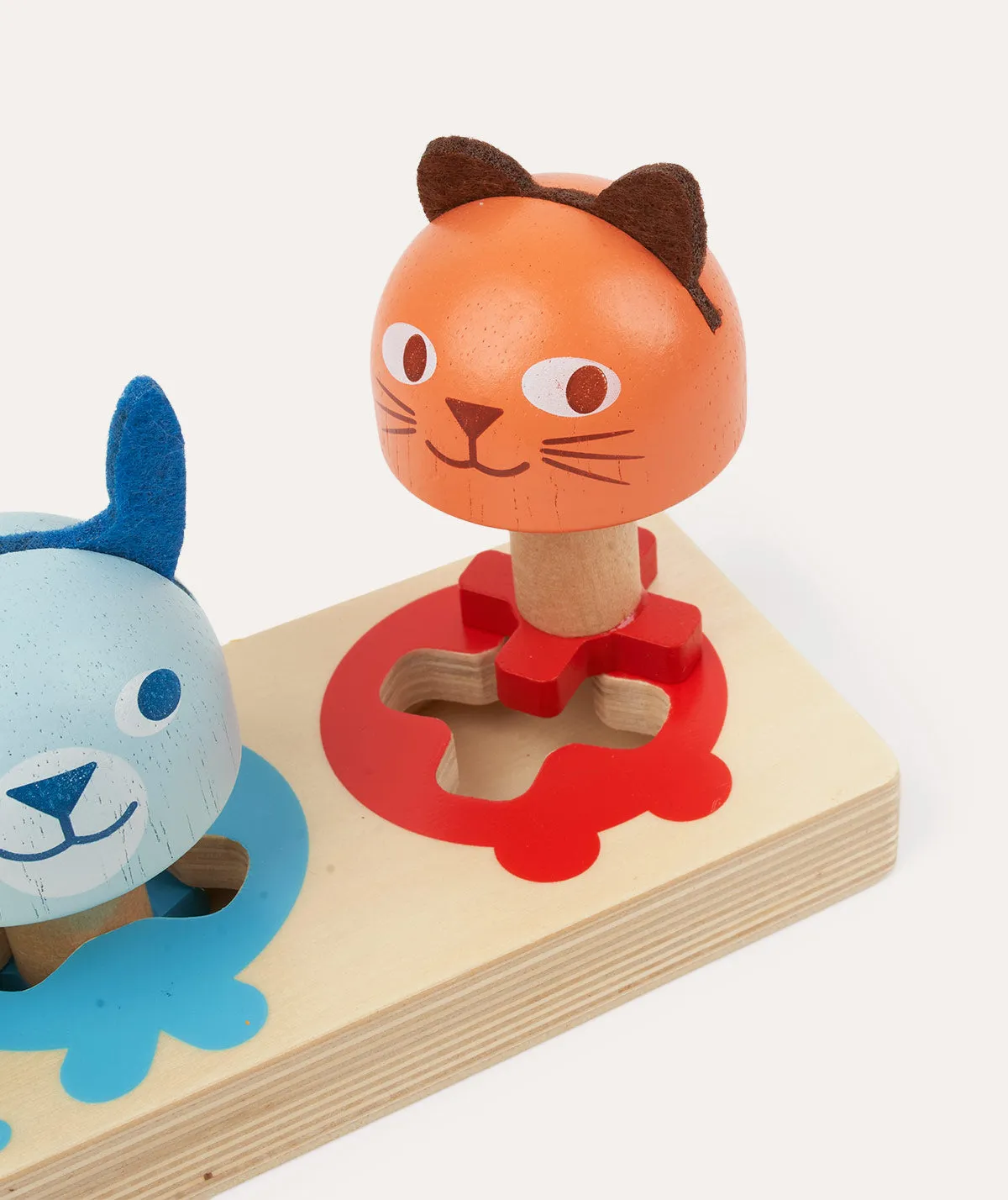 Animal Turn Key Puzzle - Multi