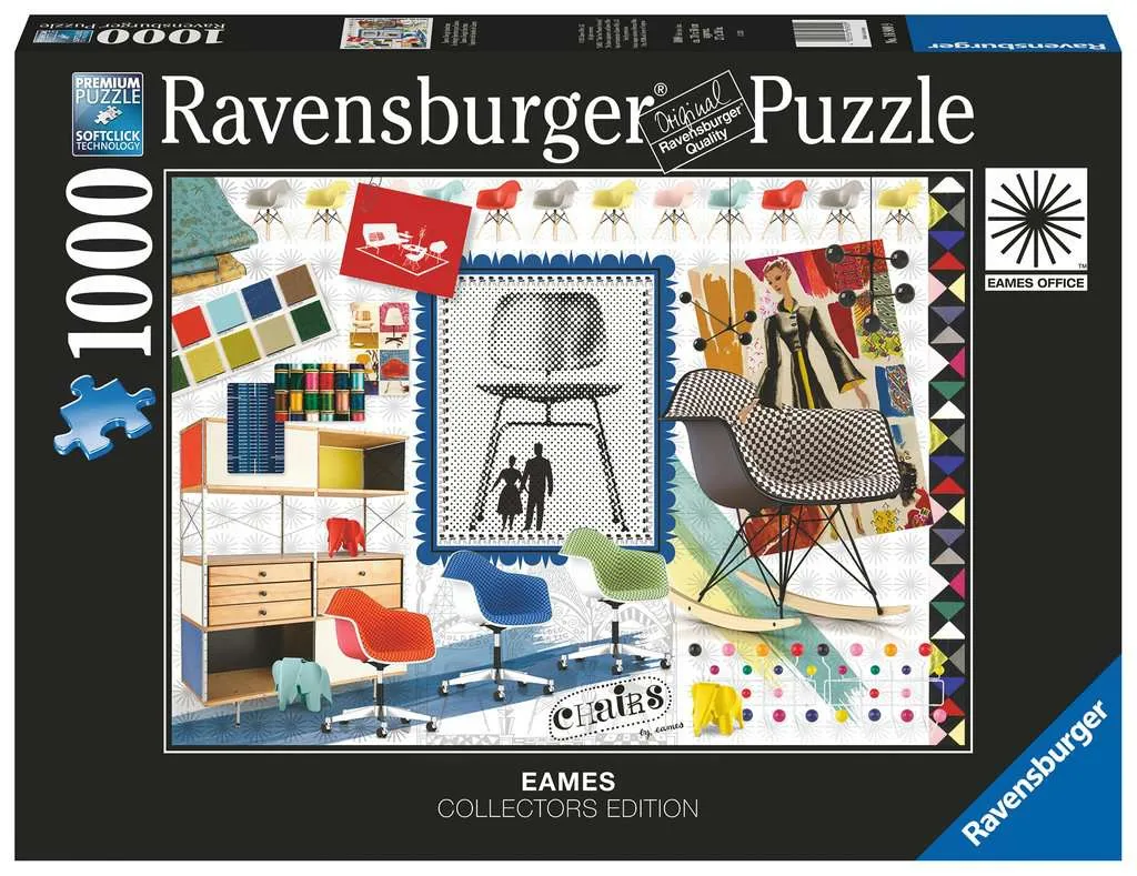 Eames Design Spectrum 1000 pc Puzzle