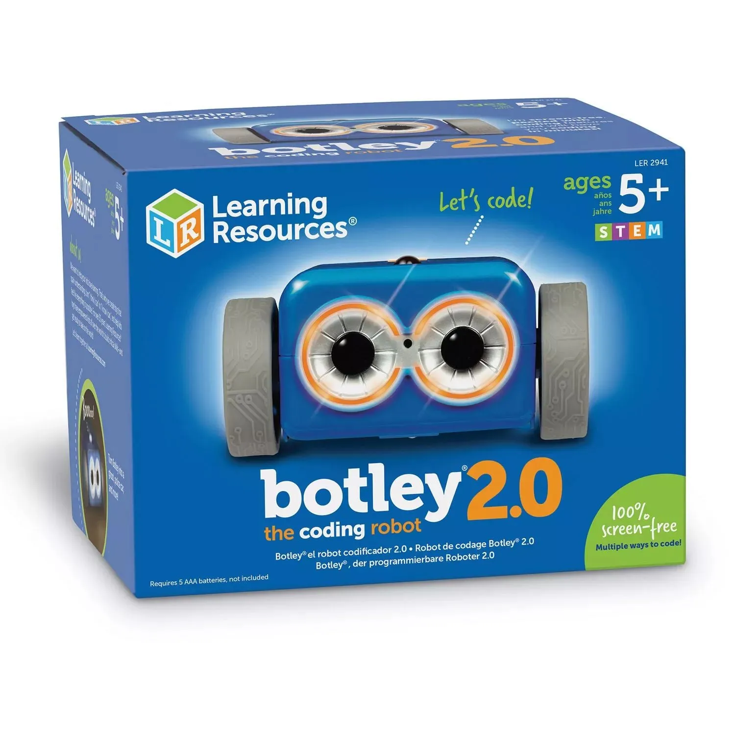 Learning Resources Botley 2.0 - Coding Robot Learning Resources