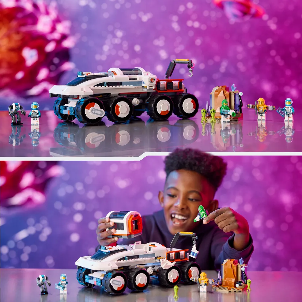 LEGO CITY Command Rover and Crane Loader 60432