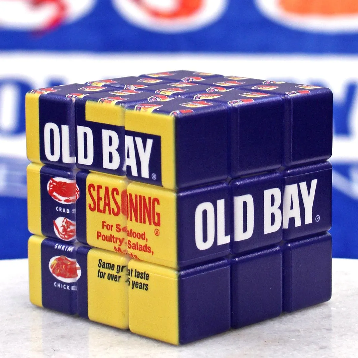 OLD BAY / 3D Cube Puzzle