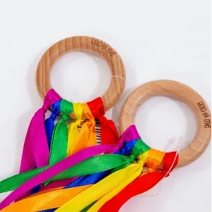 Rainbow Ribbon Sensory Ring
